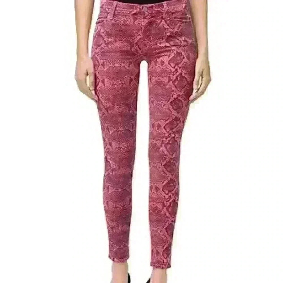 J Brand Denim - J Brand Neon Pink Jeans sz 25